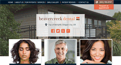 Desktop Screenshot of beavercreekdental.net
